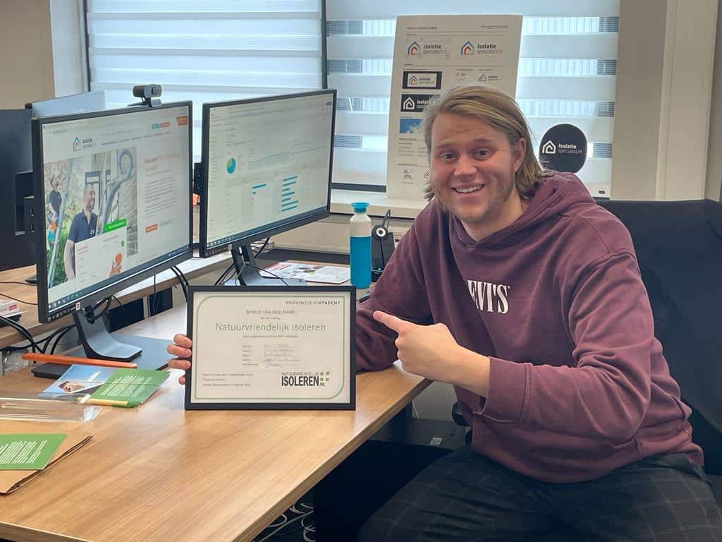 Natuurvriendelijk isoleren certificaat