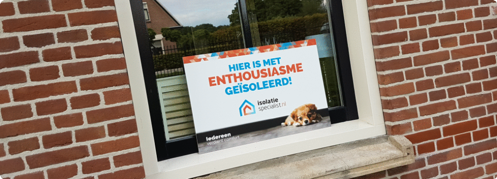 Voorbeeld geïsoleerd huis Isolatiespecialist